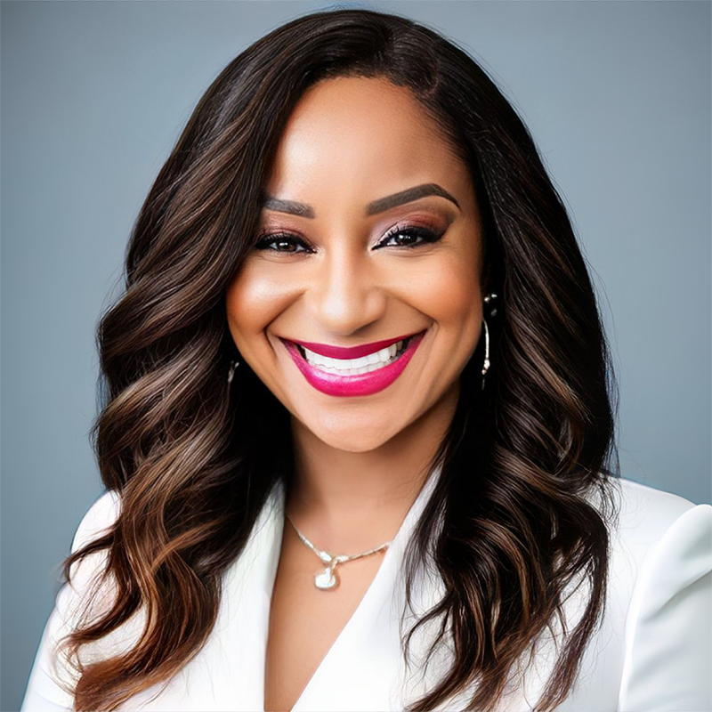 Davina Headshot AI Smiling teeth